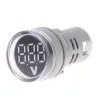 60-500V AC 22mm LED digital display - mätspänningsmätare indikator