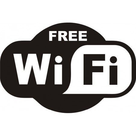 FREE WiFi - sticker
