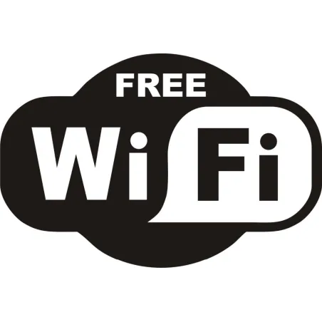 Ilmainen WiFi - tarra