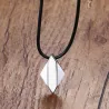Tungsten carbide rhombus - halsband