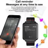 Q8 IP67 vattentät Bluetooth-pulsmätare & pedometer - Smartwatch