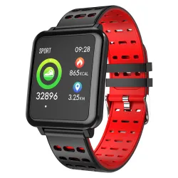 Q8 IP67 vattentät Bluetooth-pulsmätare & pedometer - Smartwatch
