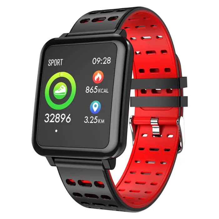 Q8 IP67 vattentät Bluetooth-pulsmätare & pedometer - Smartwatch