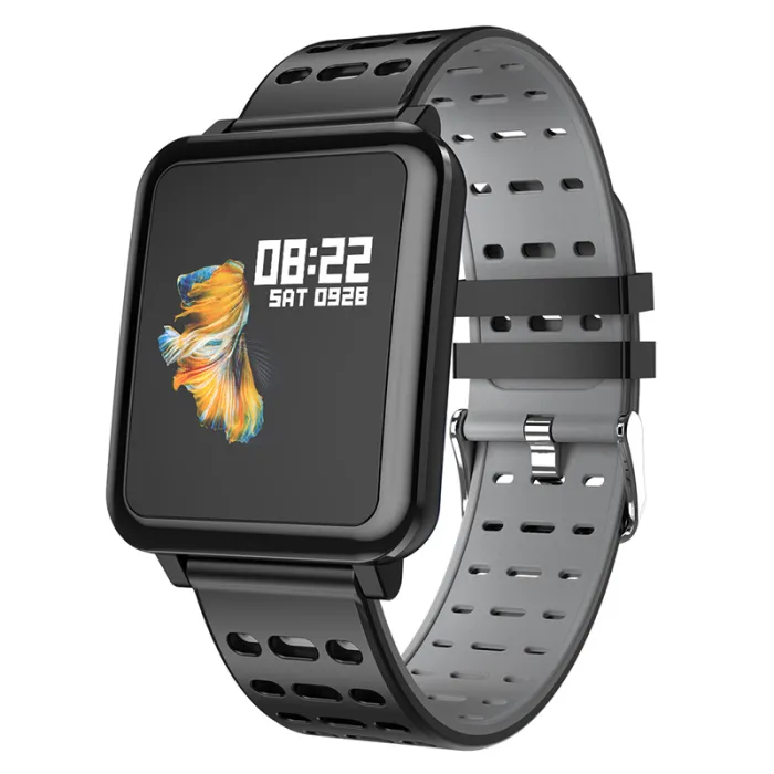 Q8 IP67 vattentät Bluetooth-pulsmätare & pedometer - Smartwatch