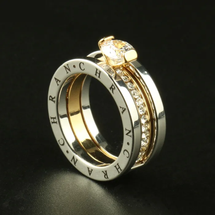 AnillosAnillo elegante con cristal austriaco