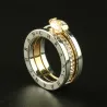 AnillosAnillo elegante con cristal austriaco