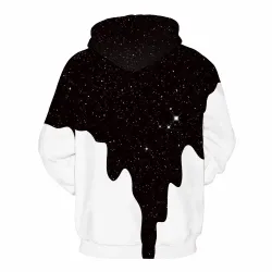 3D Weihnachten Halloween Totenkopf - Kapuze - unisex