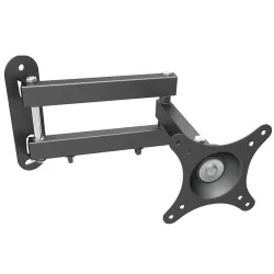 Porte-TV murale pivotante universelle - support