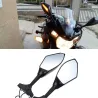 Motorcykel rearview speglar - Led turn signaler lampor för Kawasaki 2 pcs