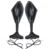 Moottoripyörän rearview peilit - Led turn signals valot Kawasaki 2 pcs