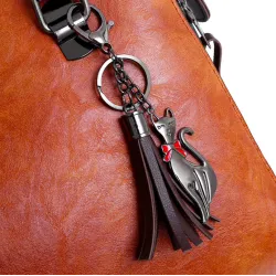 Luxus Ledertasche Set inkl. Geldbeutel 4 Stück