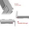 Pieghevole - supporto in alluminio regolabile per laptop e tablet
