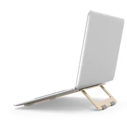 Pieghevole - supporto in alluminio regolabile per laptop e tablet