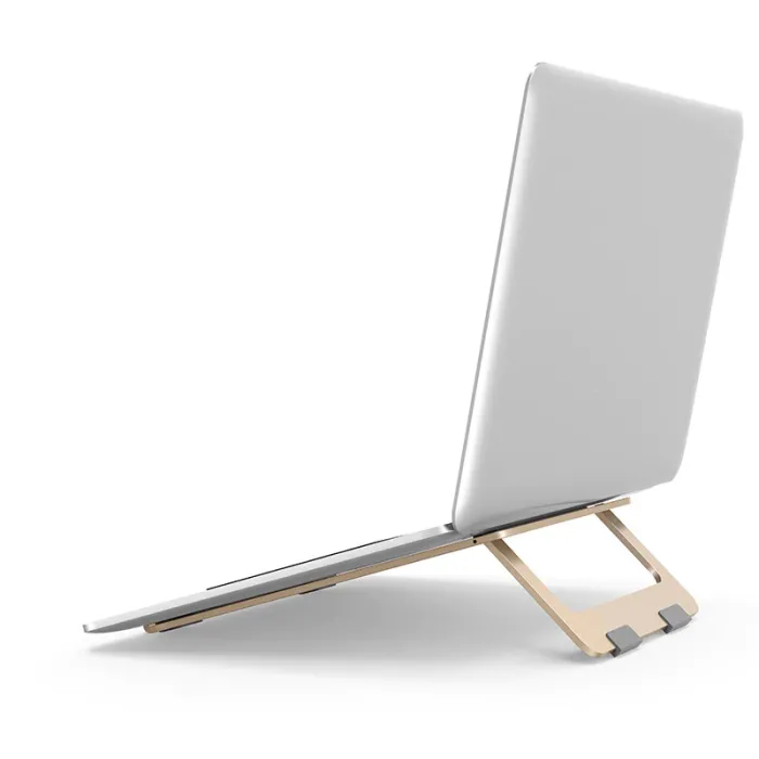 Pieghevole - supporto in alluminio regolabile per laptop e tablet