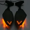 Motorcycle mirrors - Led turn signal indicators 2 pcs