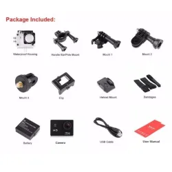 G22 action camera - video digitale 1080P - impermeabile
