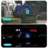 GEYIREN E350 OBD2 II HUD 5.8 tuuman näyttö - ylinopeus hälytys ja polttoaineen kulutus - autonäyttö