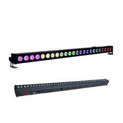 80W RGBW 4 em 1 barra de LED - lâmpada de palco a laser - luz de disco