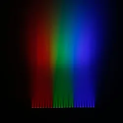 80W RGBW 4 em 1 barra de LED - lâmpada de palco a laser - luz de disco
