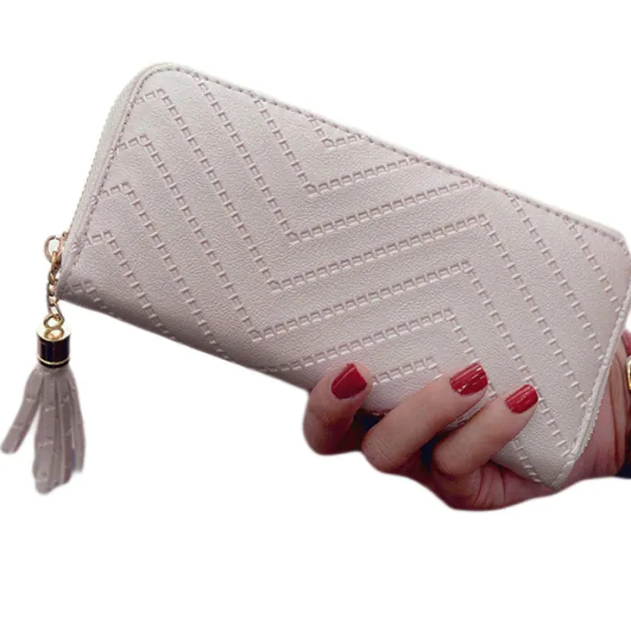 Women's elegant long wallet