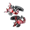 Punainen zircons skorpioni - cufflinks