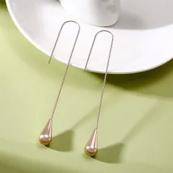 AretesPendientes de acero inoxidable