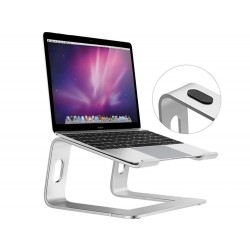 Portable aluminum laptop stand with cooling