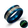 AnillosDragón Luminoso - anillo de acero inoxidable