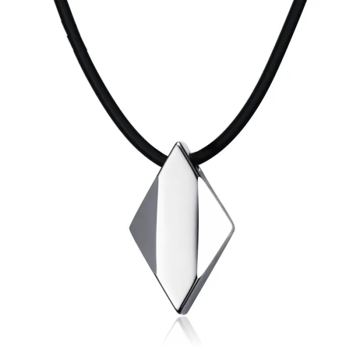 Tungsten carbide rhombus - halsband