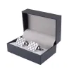 Trendy square lattice - cufflinks