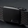 Justerbart nylonbälte med automatisk buckle