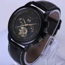 Relojesreloj mecánico de cuero