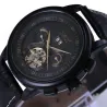 Relojesreloj mecánico de cuero