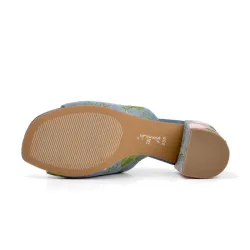 SandaliasTornillos de verano con estampado floral - sandalias