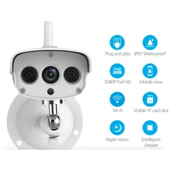 VStarcam C16S 1080p WiFi IP vattentät säkerhetskamera