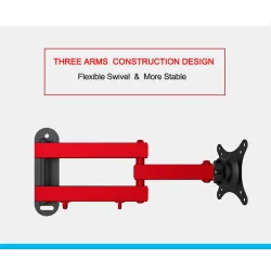 Universal rotated wall mounted TV holder - bracket