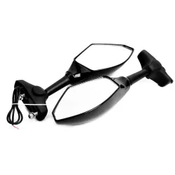 Moottoripyörän rearview peilit - Led turn signals valot Kawasaki 2 pcs