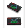 DiagnósticoGEYIREN E350 OBD2 II HUD 5.8 Pantalla de pulgadas - consumo de combustible para alarmas de velocidad - pantalla de...