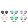 Oval vintage steampunk sunglassesSunglasses