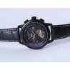Leather mechanical automatic watch