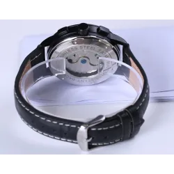Relojesreloj mecánico de cuero