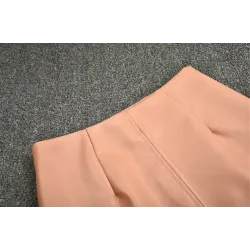 VestidosElegante falda de midi de cuero