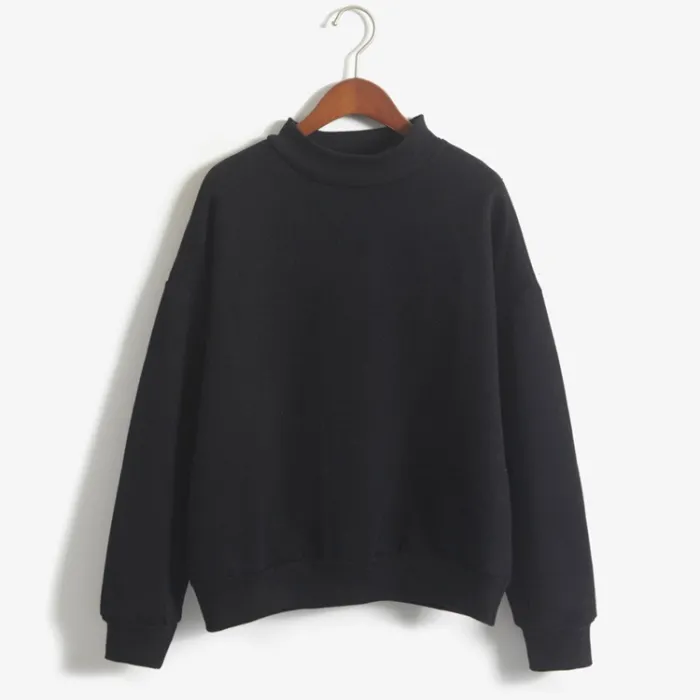 Hoodies & JerséisSudadera de terciopelo cálido con manga larga