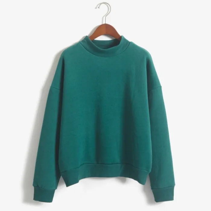 Hoodies & JerséisSudadera de terciopelo cálido con manga larga