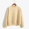 Hoodies & JerséisSudadera de terciopelo cálido con manga larga