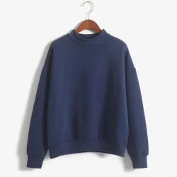 Hoodies & JerséisSudadera de terciopelo cálido con manga larga