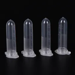 Laboratoriecentrifuge rör med cap 2 ml 100 pcs