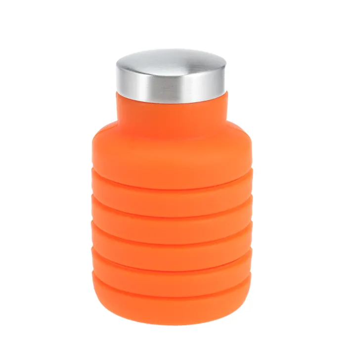 Taitettava silikonivesipullo 500 ml