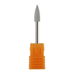 broca de prego de cabeça de bala de silicone para manicure e pedicure