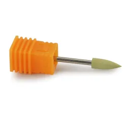 broca de prego de cabeça de bala de silicone para manicure e pedicure